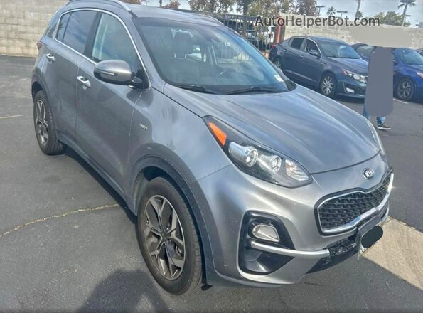 KNDPNCAC3M7910815 2021 KIA SPORTAGE Gray 
