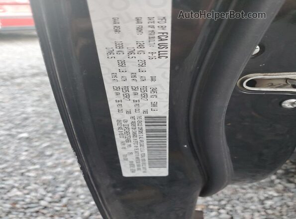 3C4PDCAB2HT524866 2017 DODGE JOURNEY Черный Вид наклейки с VIN-кодом