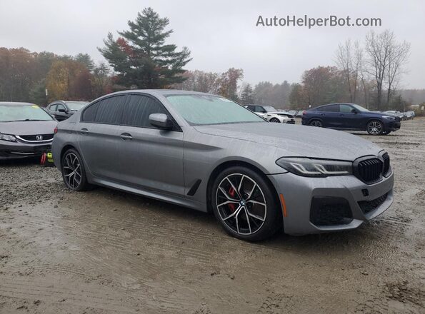 WBA53BH08PWY20750 2023 BMW 5 SERIES Gray Vista frontal