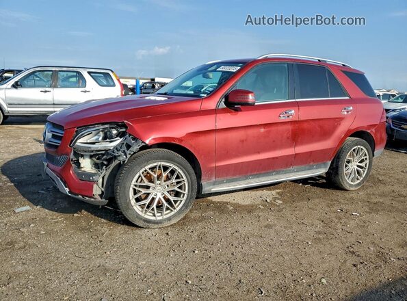 4JGDA5HB4GA692149 2016 MERCEDES-BENZ GLE-CLASS Red 