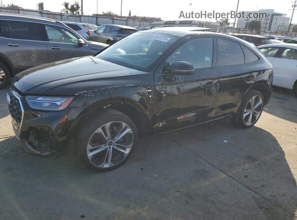 WA15AAFY0P2197539 2023 AUDI Q5 Черный Задняя левая четверть