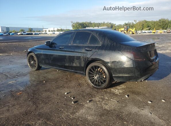 WDDWF4KB7JR404169 2018 MERCEDES-BENZ C-CLASS Black 