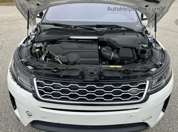 SALZP2FX5LH074984 2020 LAND ROVER RANGE White Вид салону спереду