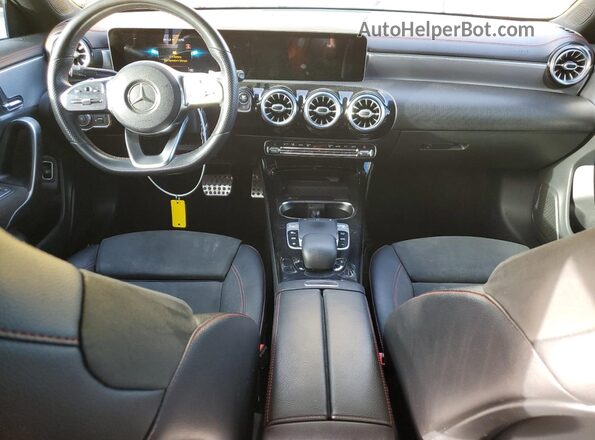 WDD5J4GB7LN068794 2020 MERCEDES-BENZ CLA-CLASS Желтый Вид щитка приборов