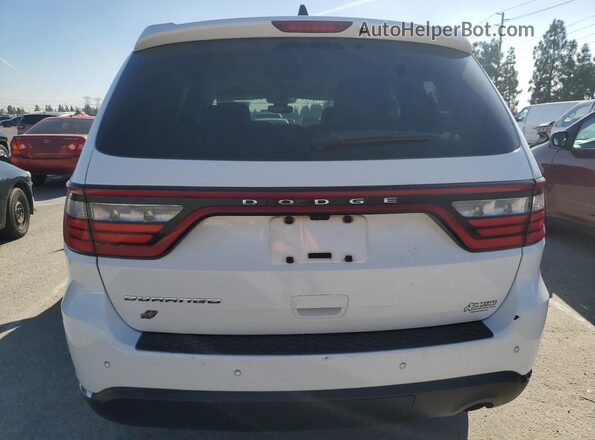 1C4RDJAG5JC483062 2018 DODGE DURANGO White Vista interior delantera