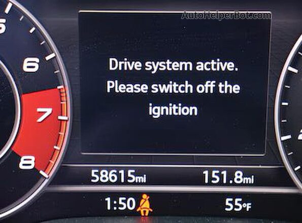 WA1B4AFY0K2077517 2019 AUDI SQ5 Синий Вид панели приборов