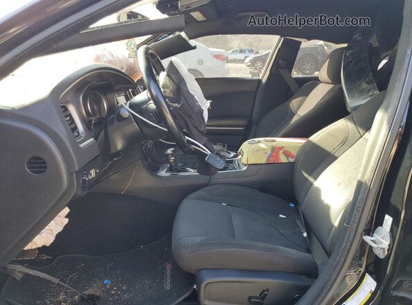 2C3CDXBGXLH108120 2020 DODGE CHARGER Black Widok deski rozdzielczej