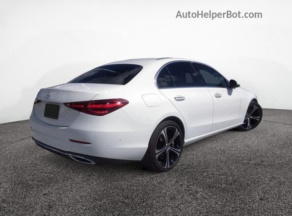 W1KAF4GBXPR153515 2023 MERCEDES-BENZ C-CLASS White Widok z przodu