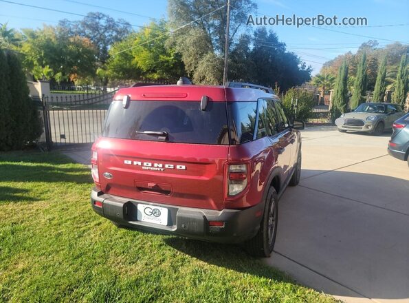 3FMCR9BN5SRE23011 2025 FORD BRONCO Красный 