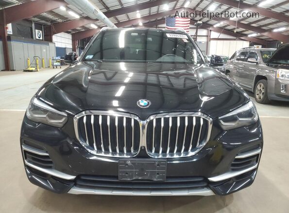 5UXCR6C06N9K65380 2022 BMW X5 Black Вид ззаду