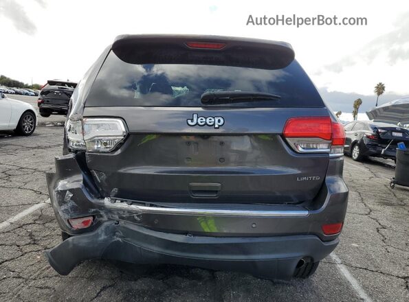 1C4RJEBGXHC838252 2017 JEEP GRAND CHER Угольный Вид салона спереди