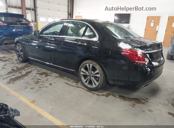 55SWF4HB0JU256811 2018 MERCEDES-BENZ C 350E Black Հետևի ձախ