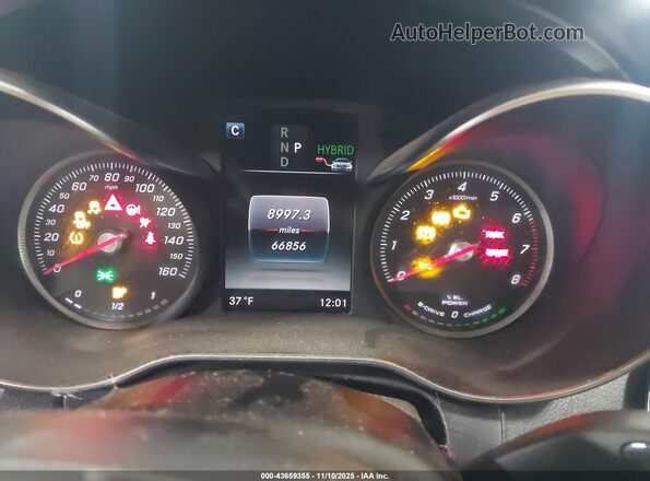 55SWF4HB0JU256811 2018 MERCEDES-BENZ C 350E Black Հետևի նստատեղերի տեսք