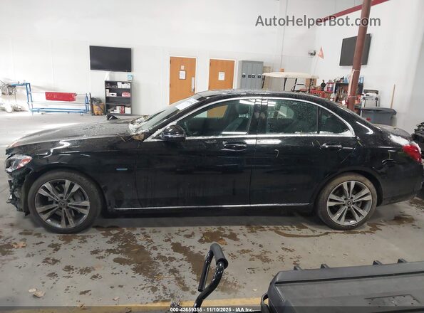55SWF4HB0JU256811 2018 MERCEDES-BENZ C 350E Black 