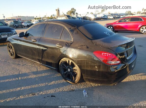 55SWF4HB5GU164604 2016 MERCEDES-BENZ C 350E Black Trasero izquierdo