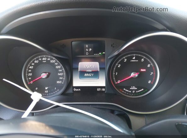55SWF4HB5GU164604 2016 MERCEDES-BENZ C 350E Black Vista de los asientos traseros