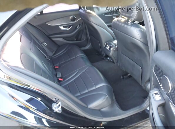 55SWF4HB5GU164604 2016 MERCEDES-BENZ C 350E Black Vista de la etiqueta del VIN