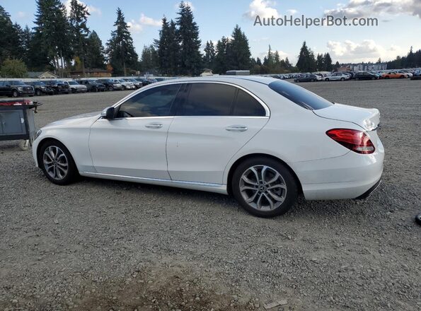 55SWF4JB3JU266100 2018 MERCEDES-BENZ C White 