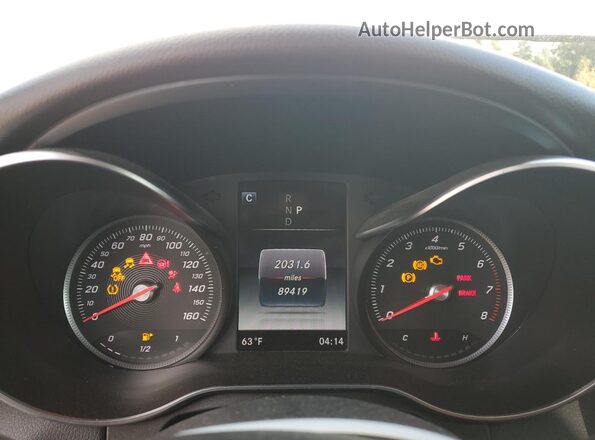 55SWF4JB3JU266100 2018 MERCEDES-BENZ C White 