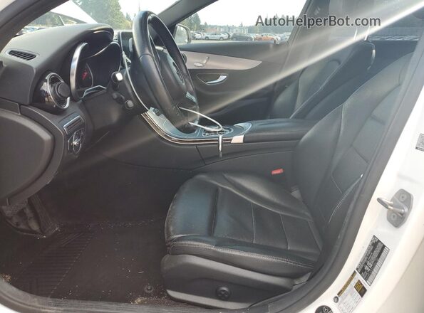 55SWF4JB3JU266100 2018 MERCEDES-BENZ C White 