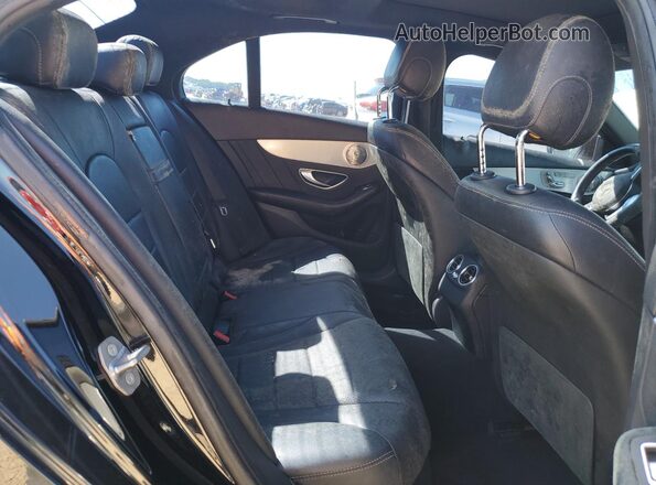 55SWF4JB5JU268477 2018 MERCEDES-BENZ C Black 