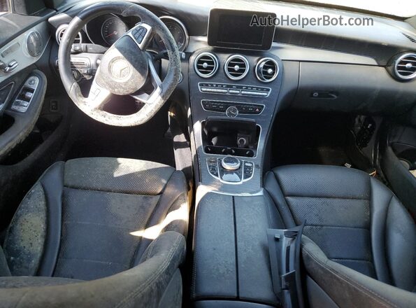 55SWF4JB5JU268477 2018 MERCEDES-BENZ C Black 