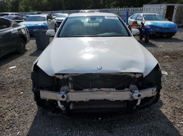 55SWF4JBXHU226123 2017 MERCEDES-BENZ C White Front view