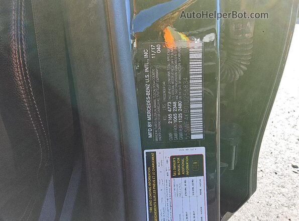 55SWF4KB0JU256834 2018 MERCEDES-BENZ C Black 