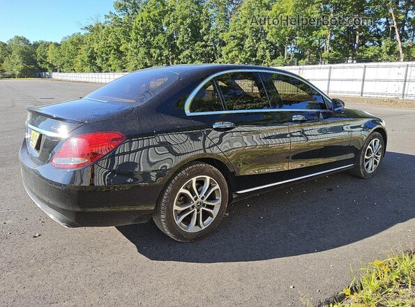 55SWF4KB0JU256834 2018 MERCEDES-BENZ C Black 