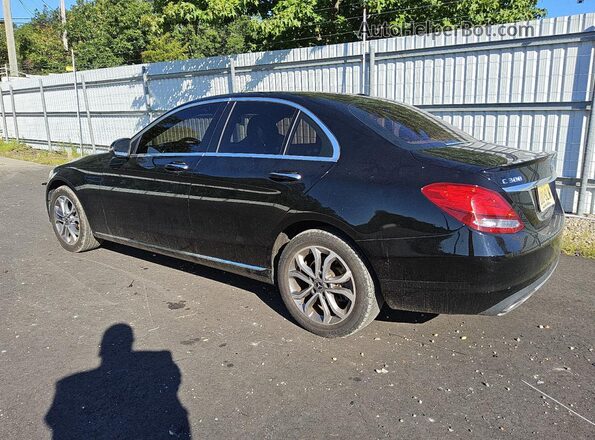 55SWF4KB0JU256834 2018 MERCEDES-BENZ C Black 