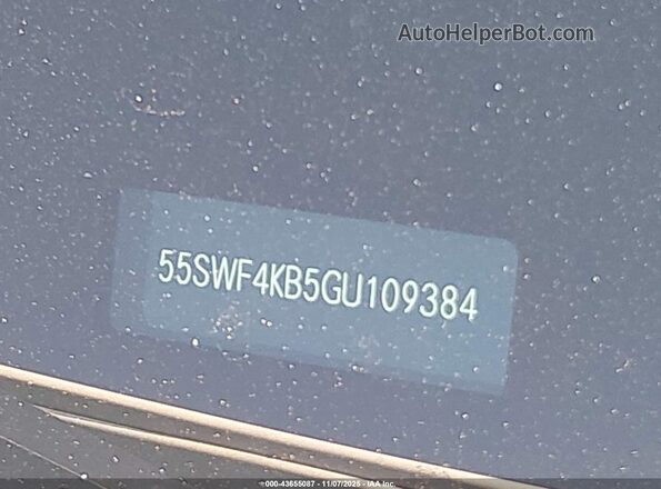55SWF4KB5GU109384 2016 MERCEDES-BENZ C-CLASS White 