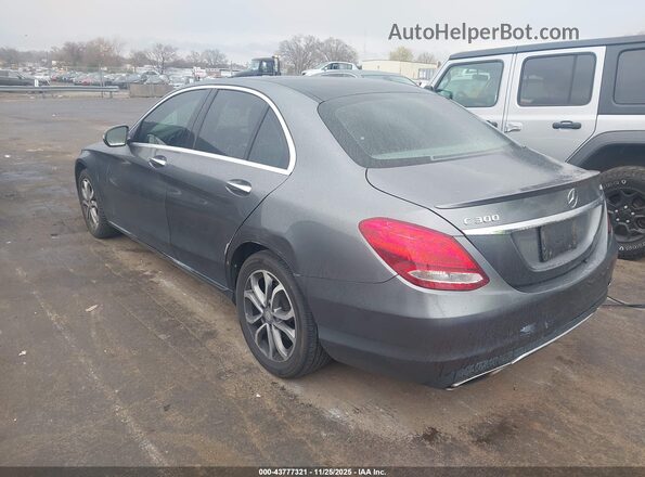55SWF4KB6HU191966 2017 MERCEDES-BENZ C-CLASS Gray სალონის 360-გრადუსიანი ხედი