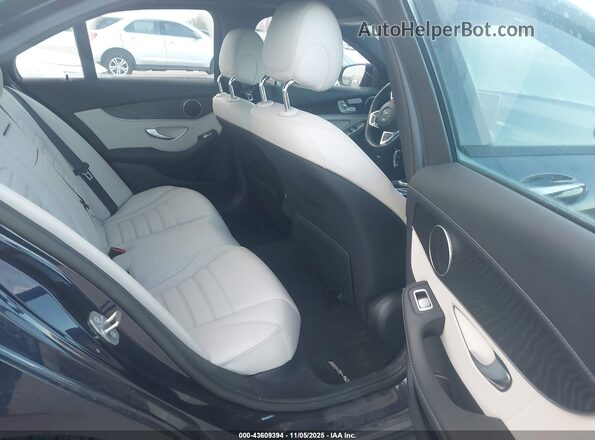 55SWF6EB0HU226296 2017 MERCEDES-BENZ AMG C 43 Blue Widok naklejki z numerem VIN