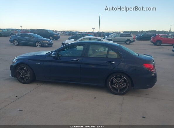 55SWF6EB0HU226296 2017 MERCEDES-BENZ AMG C 43 Blue Widok wnętrza 360 stopni
