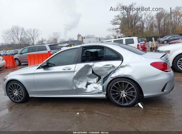 55SWF6EB4HU188457 2017 MERCEDES-BENZ AMG C 43 Silver 360 interior view