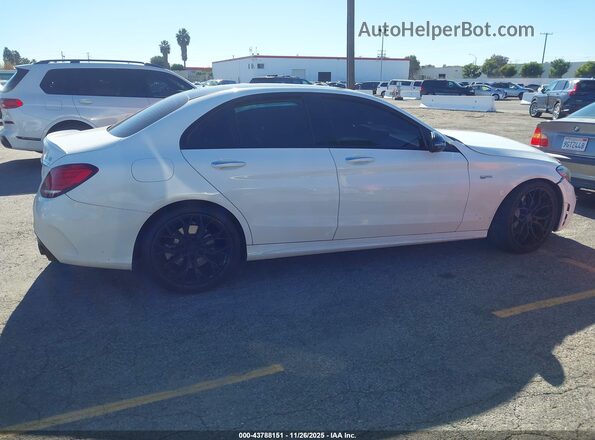 55SWF6EB5KU303817 2019 MERCEDES-BENZ AMG C 43 White ხელსაწყოთა პანელის ხედი