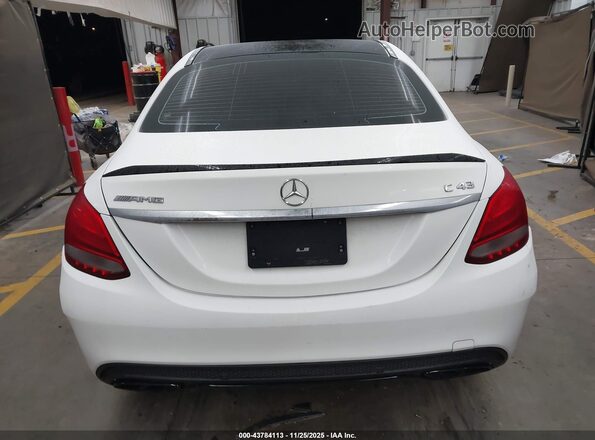 55SWF6EB8HU187196 2017 MERCEDES-BENZ AMG C 43 White 