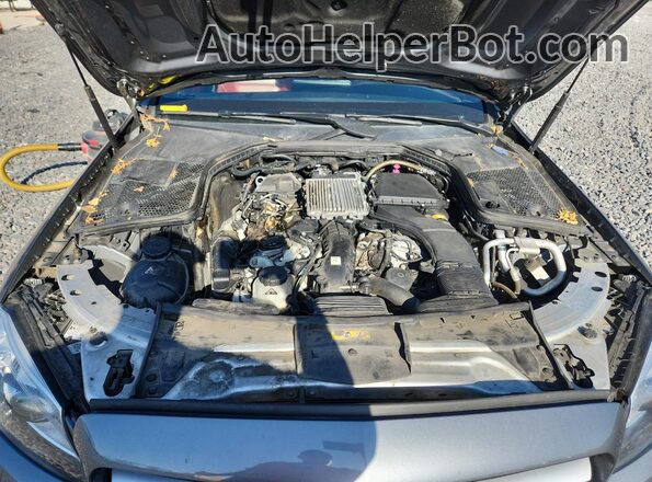 55SWF6EB8LU330608 2020 MERCEDES-BENZ C Gray Rear interior view