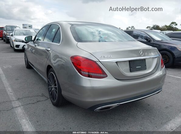 55SWF8DB1KU283658 2019 MERCEDES-BENZ C-CLASS Gray Tył lewy