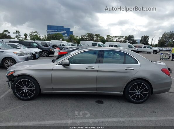 55SWF8DB1KU283658 2019 MERCEDES-BENZ C-CLASS Gray 