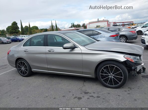 55SWF8DB1KU283658 2019 MERCEDES-BENZ C-CLASS Gray Widok wnętrza 360 stopni