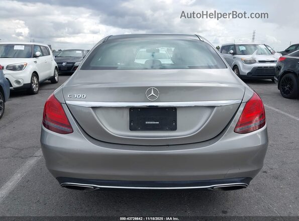 55SWF8DB1KU283658 2019 MERCEDES-BENZ C-CLASS Gray 