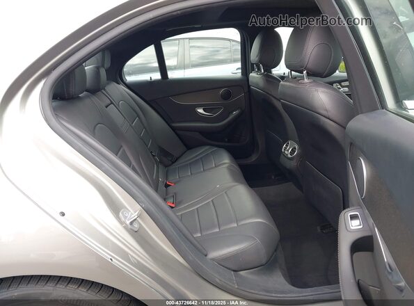 55SWF8DB1KU283658 2019 MERCEDES-BENZ C-CLASS Gray Widok naklejki z numerem VIN
