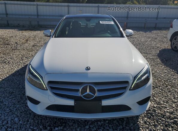 55SWF8DB3LU328066 2020 MERCEDES-BENZ C White Front view