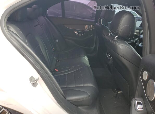 55SWF8DB5LU323323 2020 MERCEDES-BENZ C Белый Вид задних сидений