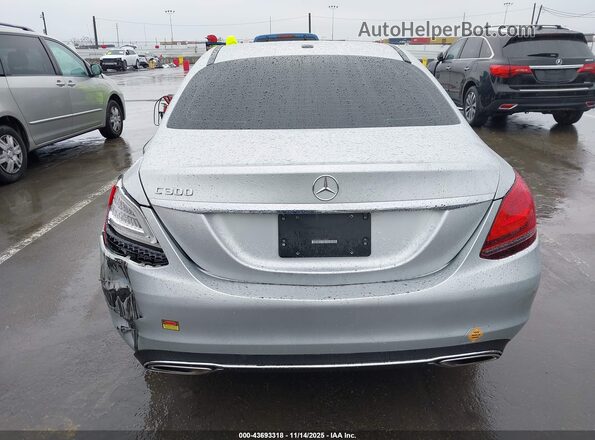 55SWF8DB5LU328800 2020 MERCEDES-BENZ C-CLASS Silver 