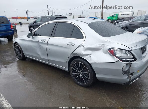 55SWF8DB5LU328800 2020 MERCEDES-BENZ C-CLASS Silver Հետևի ձախ