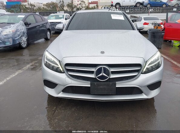 55SWF8DB5LU328800 2020 MERCEDES-BENZ C-CLASS Silver Սարքավորումների վահանակի տեսք