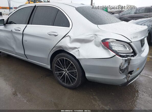 55SWF8DB5LU328800 2020 MERCEDES-BENZ C-CLASS Silver Դիմացի տեսք