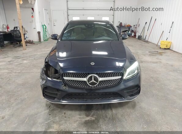 55SWF8EB1LU328579 2020 MERCEDES-BENZ C-CLASS Blue Вид щитка приладів